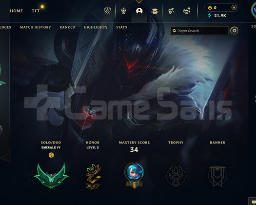 TR Zümrüt 4 | 4 Kostüm - 21K Mö | LoL Hesap