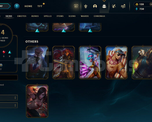 TR Plat 4 | 14 Kostüm - 47 Hero | LoL Hesap