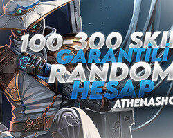 BIÇAKLI TR 100 - 300 SKİN RANDOM HESAP