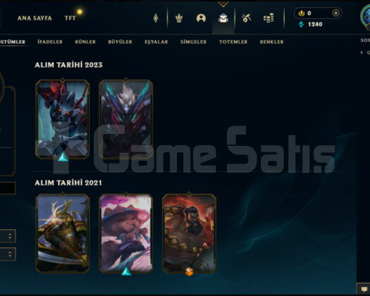 EUW SİLVER 3 Hesap