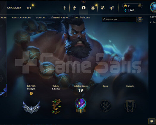 EUW SİLVER 3 Hesap