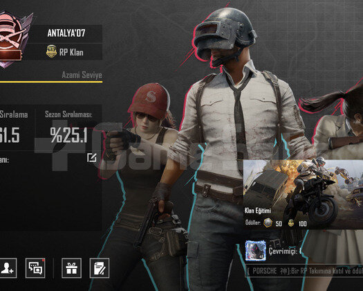10 SV PUBG KLAN İSİM DEĞİŞTİRME AKTİF