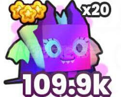 20x 109.9k RB Princess Dragon PS99