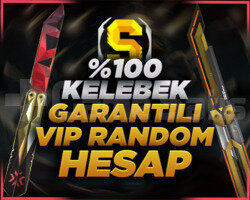 +2500 SATIŞ /VİP Kelebek GARANTİLİ RANDOM HESAP