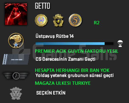 PREMIER ACIK | CSGO PRIME | MAGAZA TR YESIL FAKTOR