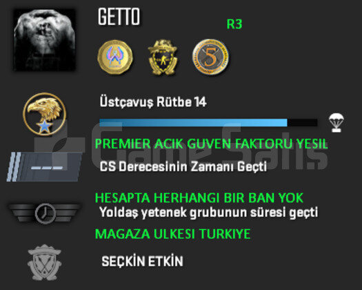 PREMIER ACIK | CSGO PRIME | MAGAZA TR YESIL FAKTOR