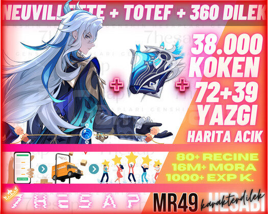 EU|MR49 Neuv.+TOTEF. 360Dilek-38000Köken72+39Yazgı