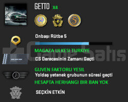 3 MADALYA | CSGO PRIME | MAGAZA TR YESIL FAKTOR