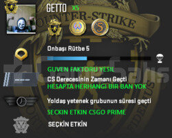 3 MADALYA | CSGO PRIME | GUVEN FAKTORU YESIL