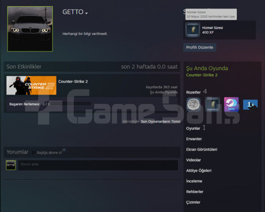 PREMIER ACIK | CSGO PRIME | GUVEN FAKTORU YESIL