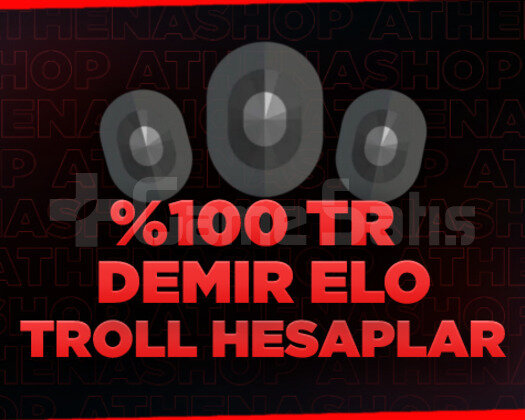 TR DEMİR ELO GARANTİLİ RANDOM HESAPLAR