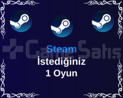Steam İstediğiniz 1 Oyun + Garanti