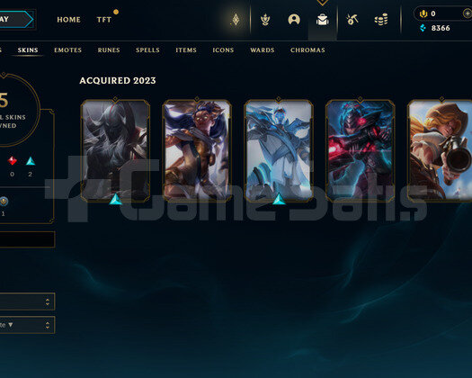EUW Plat 3 | 5 Kostüm - 8K Mö | LoL Hesap