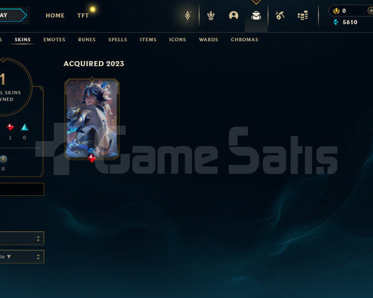 EUW Plat 2 | 1 Kostüm - 20 Hero | LoL Hesap