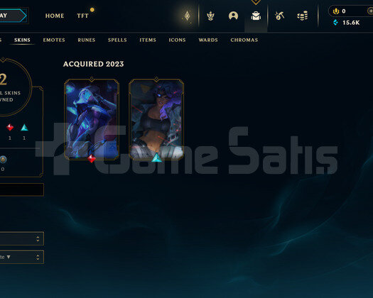 EUW Plat 3 | 2 Kostüm - 15K Mö | LoL Hesap