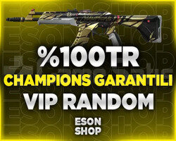 TR BÖLGE - CHAMPİONS SKİN GARANTİ - VİP RANDOM