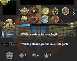 9 NADİR MADALYALI & 14 LVL STEAM & FACEIT KAYITSIZ
