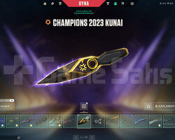 TR BÖLGE - 2 CHAMPİONS SET - 19 BIÇAK - 14 VANDAL