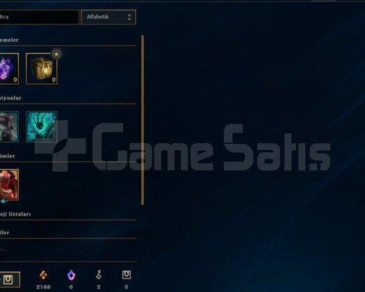 Mistik Xerath 2k turuncu öz 30 level hesap