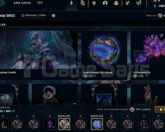 Mistik Xerath 2k turuncu öz 30 level hesap