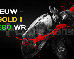 EUW 31,9K MÖ GOLD 1 80 WR | SMURF HESAP