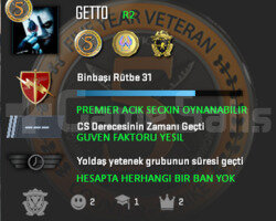 PREMIER ACIK | CS2 PRIME | GUVEN FAKTORU YESIL