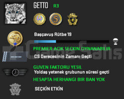 PREMIER ACIK | CS2 PRIME | GUVEN FAKTORU YESIL