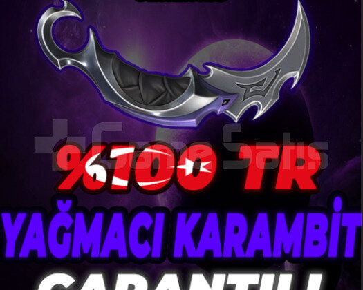 TR YAĞMACI KARAMBİT GARANTİLİ VIP+ HESAPLAR