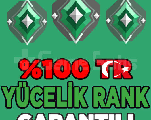 TR YÜCELİK RANK SKİN GARANTİLİ VIP+ HESAPLAR