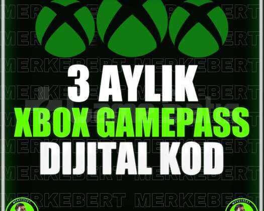 KOD 3 Aylık PC Gamepass Kod + Garanti