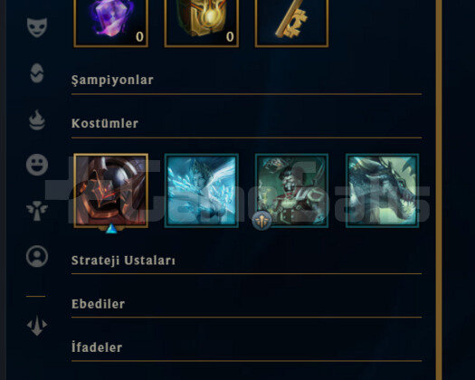 ADC MAİNLER İÇİN / 7 KOSTÜM / PLAT MMR