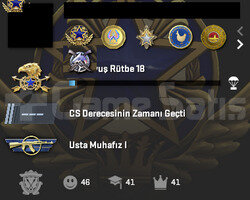 8 NADIR MADALYA & 1727 SAATLİ & 14 LVL STEAM &