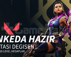 20 Level Dereceliye Hazır Unranked Hesap