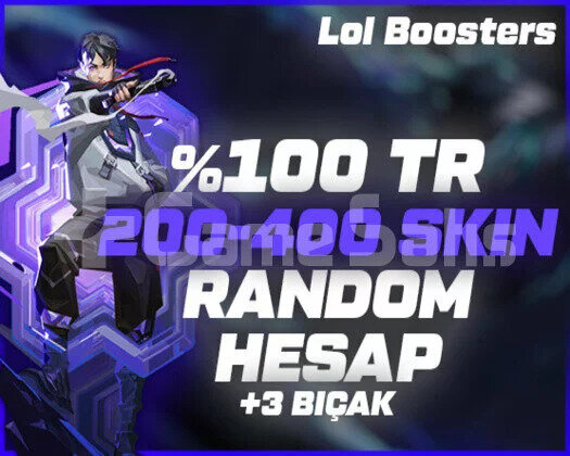 +5000SATIŞ/TR SUNUCU 200-400 SKİN +3 BIÇAK GARANTİ