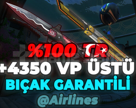 TR +4350 VP BIÇAK GARANTİLİ VIP+ HESAPLAR
