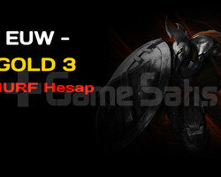 EUW 32,5K MÖ GOLD 3 | SMURF HESAP