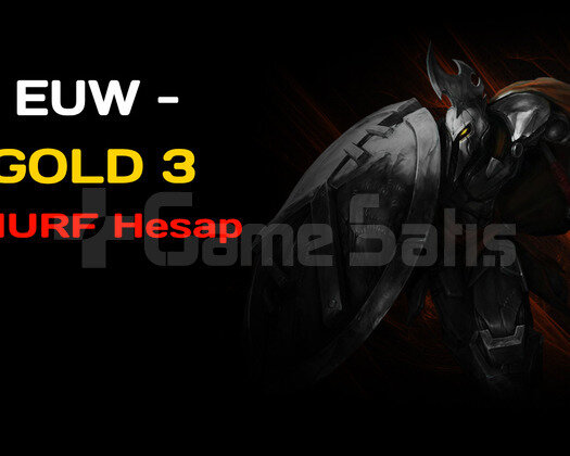 EUW 32,5K MÖ GOLD 3 | SMURF HESAP