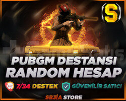 PUBG MOBİLE DESTANSI RANDOM /+2500SATIŞ