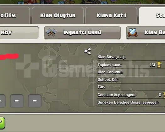12 LEVEL 54 İSİMLİ KLAN HEMEN TESLİM