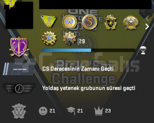 7 NADİR MADALYALI & 3000 TL STEAM OYUNLARI & 9 LVL