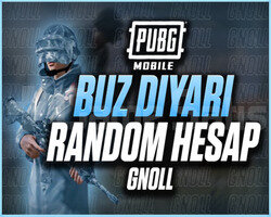 PUBG MOBİLE BUZ DİYARI GARANTİLİ RANDOM HESAPLAR