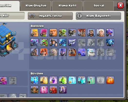 COC DUVAR HARİÇ MAX RH12
