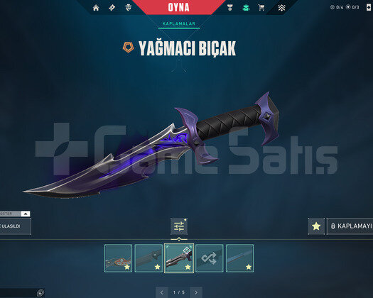 +4000SATIŞ / TR YAĞMACI BIÇAK / ASİL VANDAL - ONİ