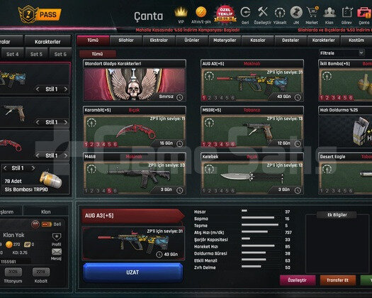 50 LEVEL ZULA HESABI | 1 DAKİKADA TESLİM!