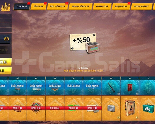 57 LEVEL ZULA  HESABI | 1 DAKİKADA TESLİM!