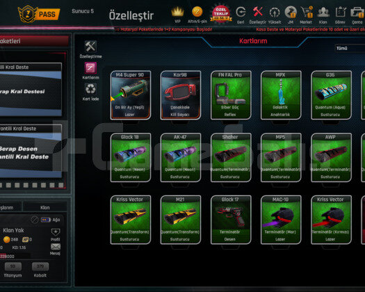 QUANTUMLU +5Lİ OYNAMALIK HESAP