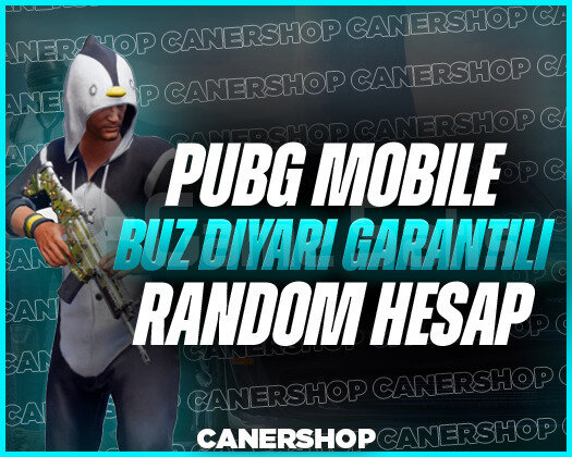 PUBG MOBİLE BUZ DİYARI GARANTİLİ RANDOM HESAPLAR -