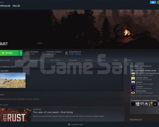 RUST HESAP SATILIK