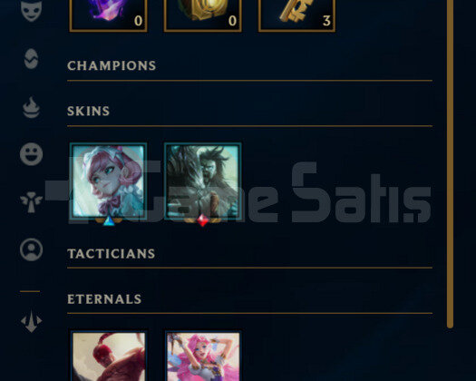 TR Gold 2 | 28K Mö - 20 Hero | LoL Hesap