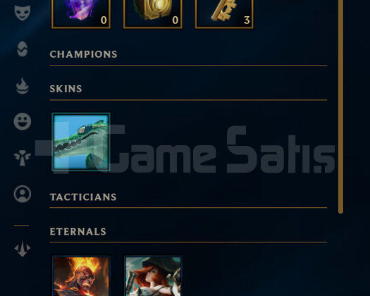 TR Unranked | 3 Kostüm - 32K Mö | LoL Hesap